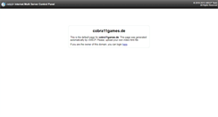 Desktop Screenshot of cobra11games.de