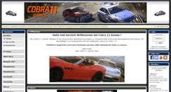 Desktop Screenshot of cobra11games.com