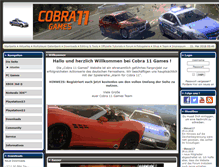 Tablet Screenshot of cobra11games.com